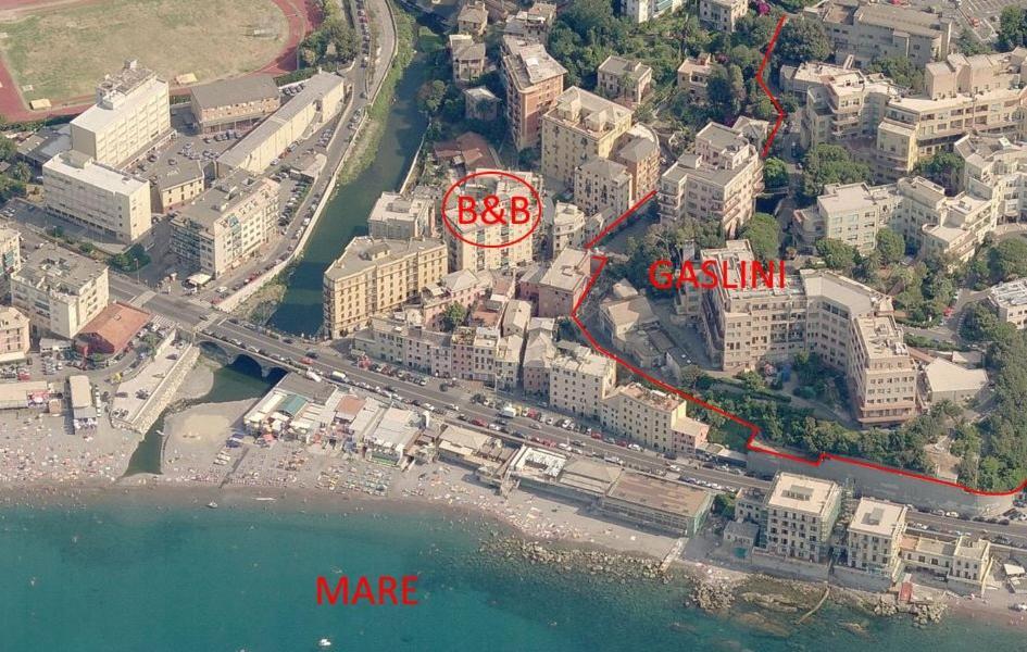 B&B Gaslini&Mare  Genova Esterno foto